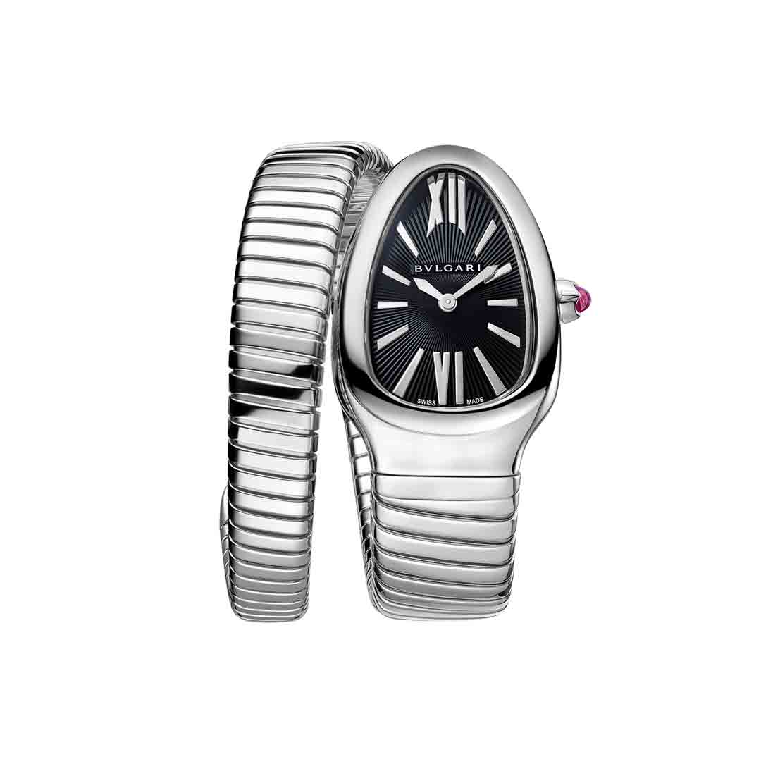 Bvlgari Serpenti Silver Black – Diamond Set