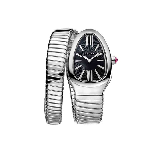 Bvlgari Serpenti Silver Black – Diamond Set