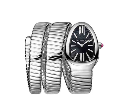Bvlgari Serpenti Silver Black – Diamond Set