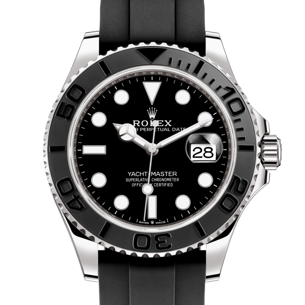 Rolex Yacht Master Caoutchouc Noir
