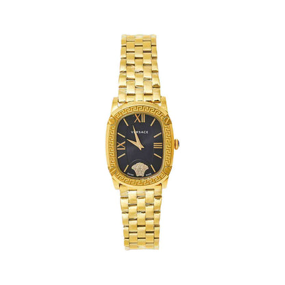 VERSACE NEW COUTURE GOLD JAUNE FOND NOIR