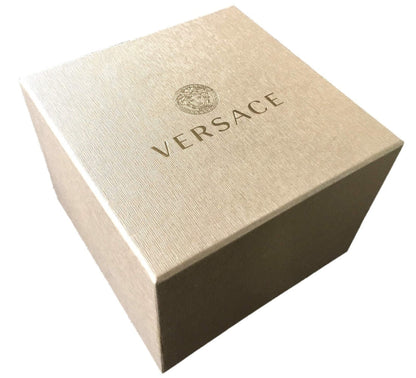 VERSACE NEW COUTURE GOLD JAUNE FOND NOIR