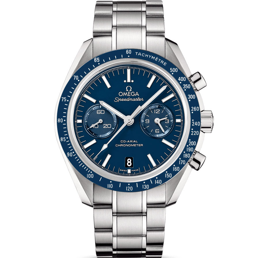 SPEEDMASTER CO-AXIAL-ARGENT/BLEU