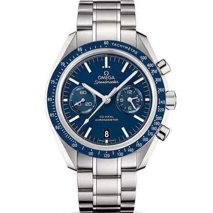 SPEEDMASTER CO-AXIAL-ARGENT/BLEU